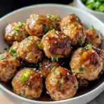 Honey Garlic Turkey Meatballs
