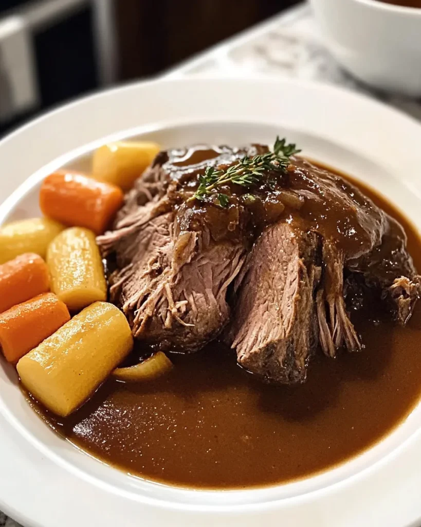 Crockpot Pot Roast with Gravy