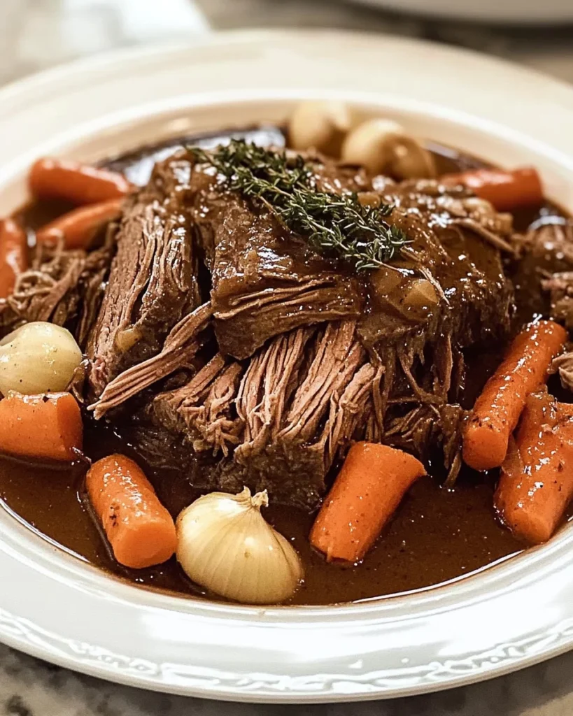Crockpot Pot Roast with Gravy