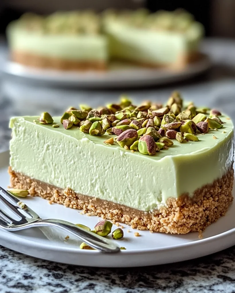 Pistachio Cheesecake