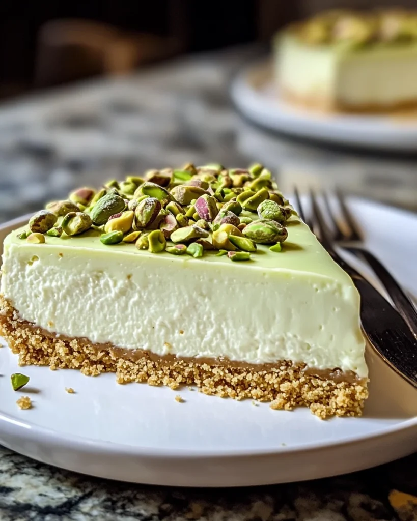Pistachio Cheesecake