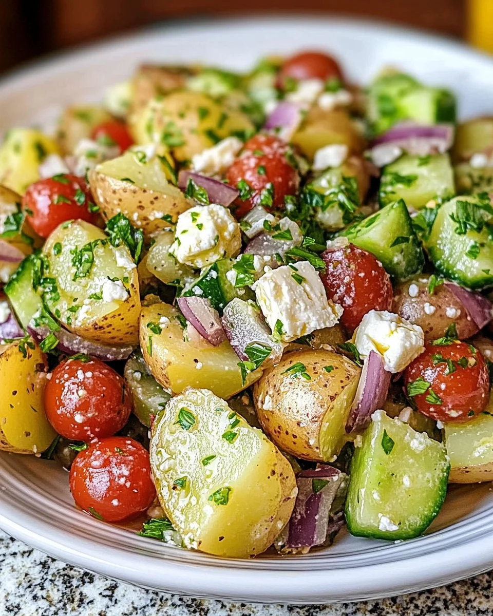 Greek Potato Salad