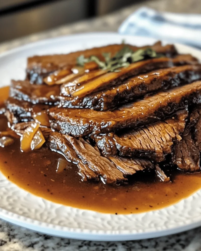 Slow Cooker Beef Brisket