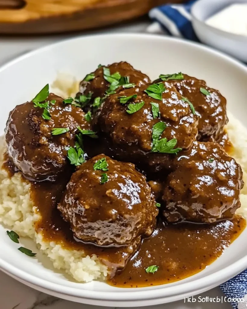 Salisbury Steak Meatballs: A Comforting Classic