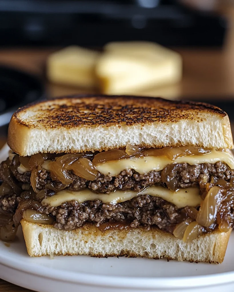 Patty Melts with Secret Sauce
