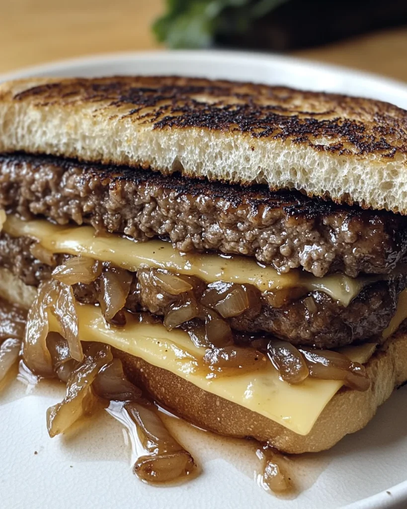 Patty Melts with Secret Sauce