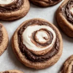 chocolate marshmallow swirl cookies