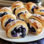 Blueberry Cheesecake Rolls