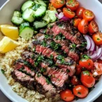 Mediterranean Steak Bowls