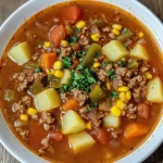 Cowboy Hamburger Soup