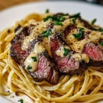 Garlic Butter Steak Lightning Noodles