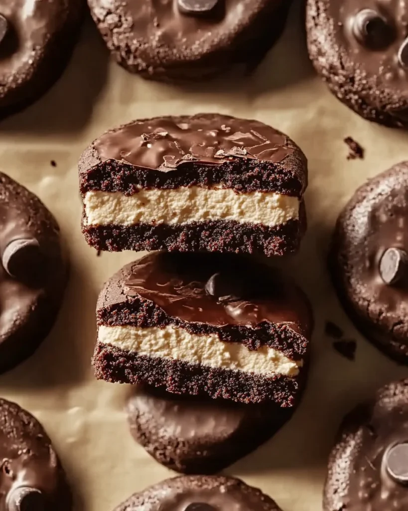Decadent Chocolate Cheesecake Cookies
