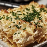 Garlic Parmesan Chicken Lasagna Roll-Ups