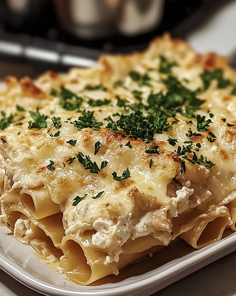 Garlic Parmesan Chicken Lasagna Roll-Ups
