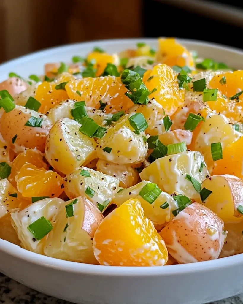 Zesty Orange Potato Salad