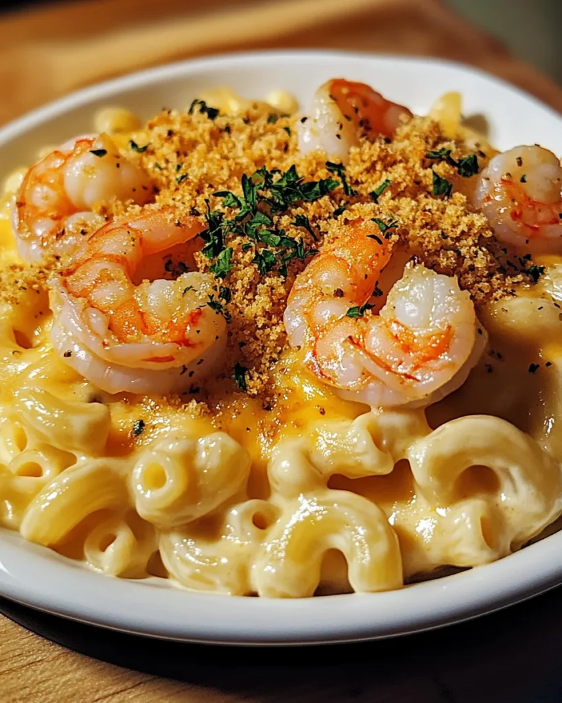 Creamy Seafood Mac Cheese