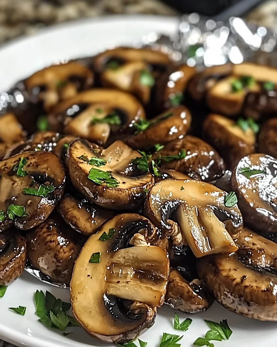 Foil Packet Mushrooms