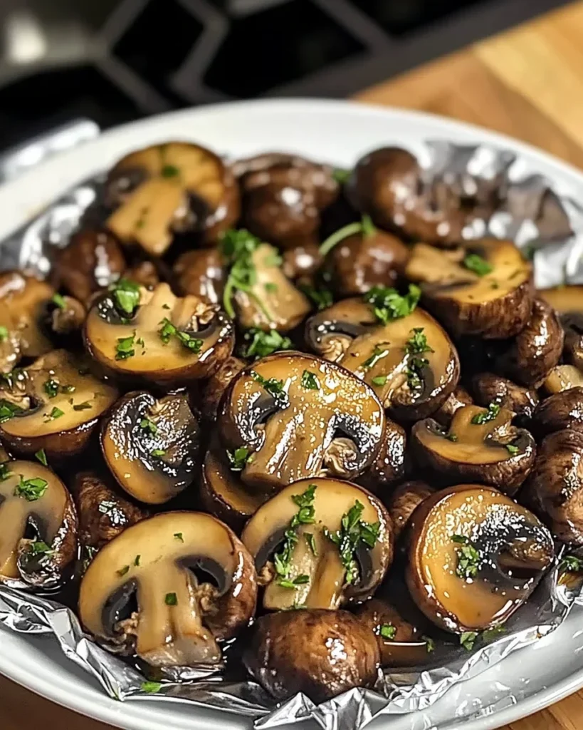 Foil Packet Mushrooms