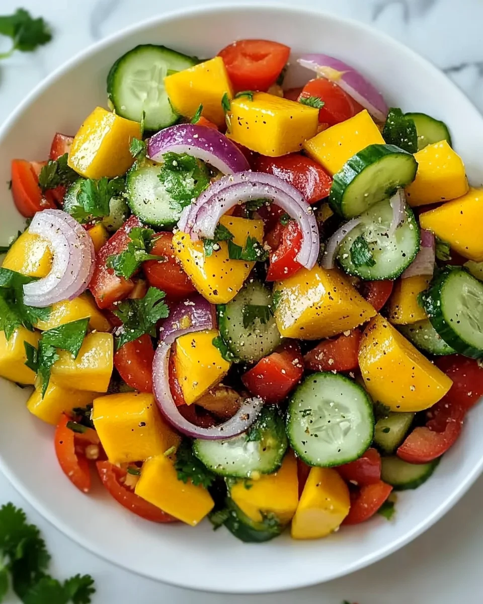 Thai Mango Salad – A Spicy & Sweet