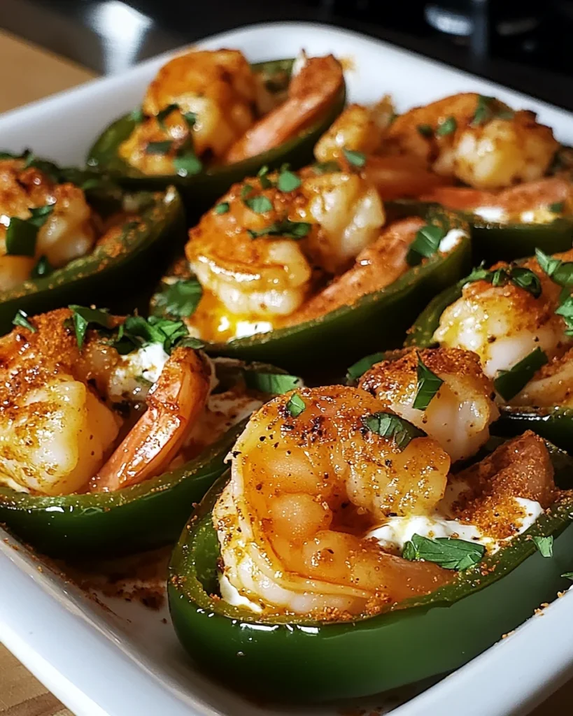 Fiery Cajun Shrimp Stuffed Jalapeños