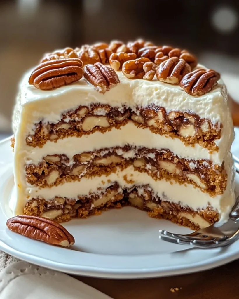 Pecan Pie Layer Cake
