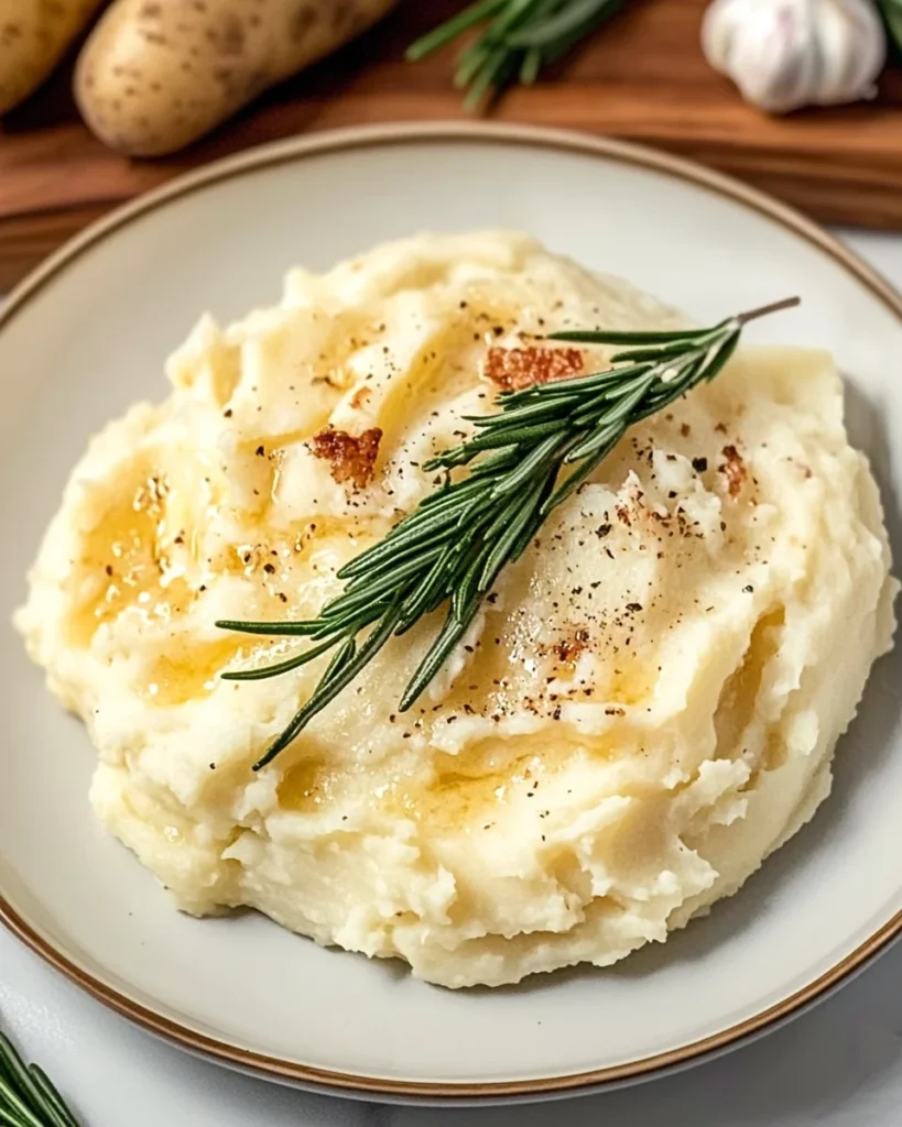 Rosemary Garlic Mashed Potatoes