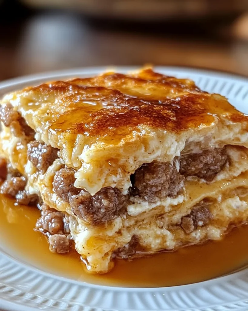 Pancake Sausage Casserole