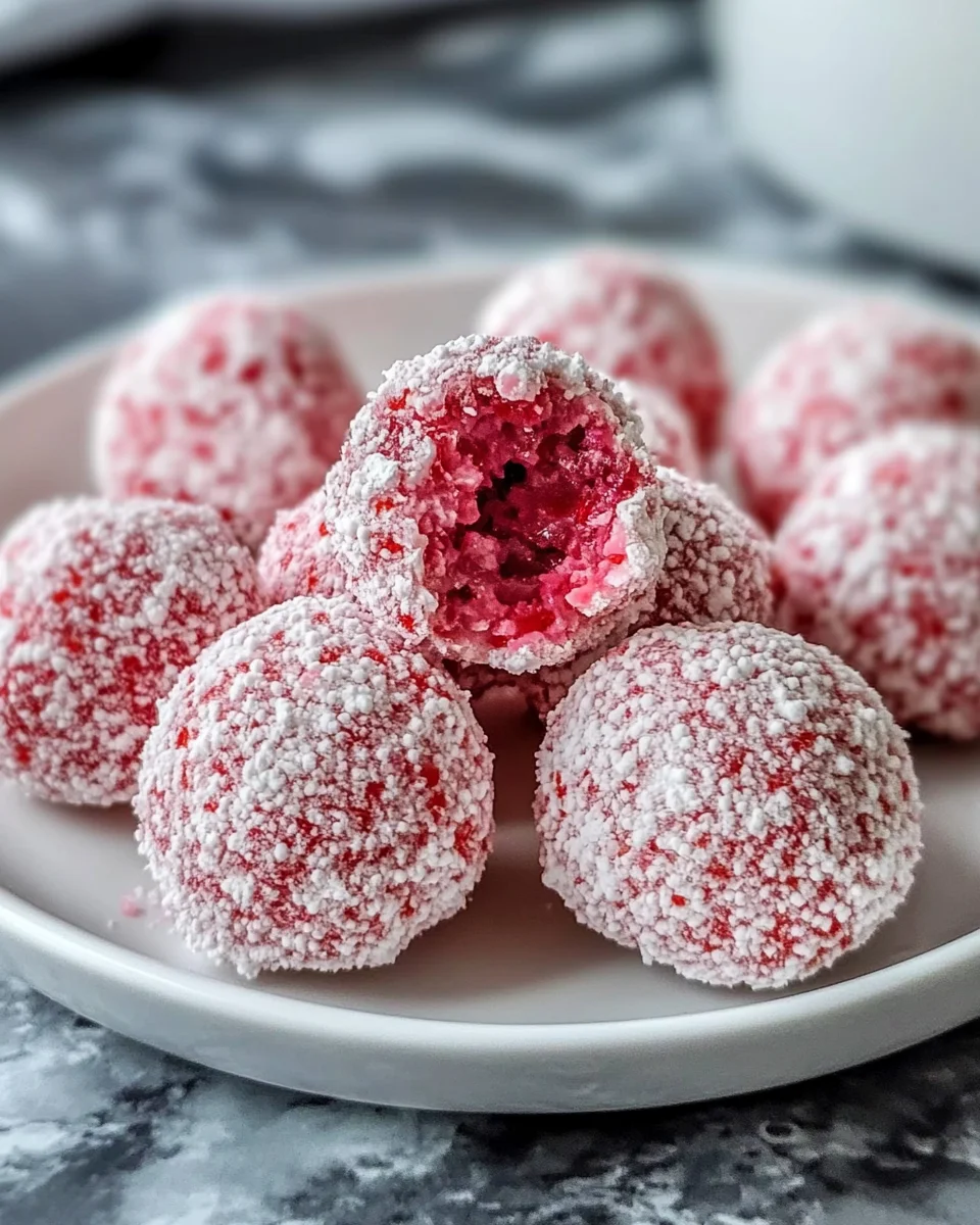 Strawberry Heaven Truffles