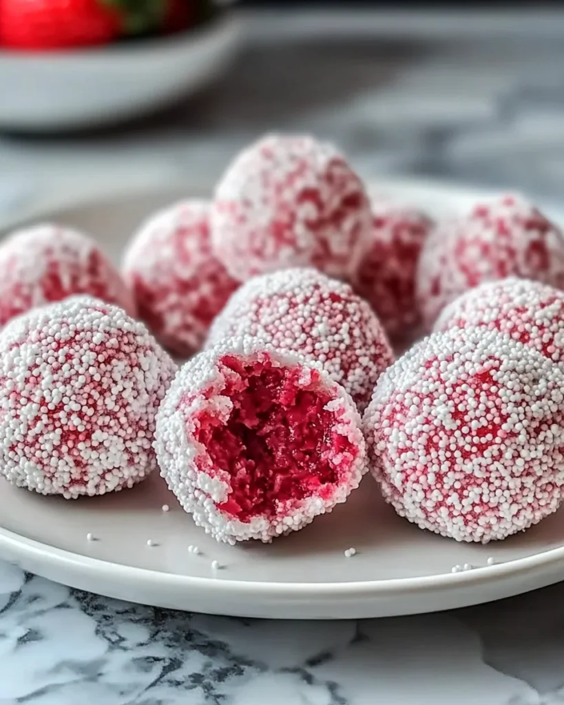 Strawberry Heaven Truffles