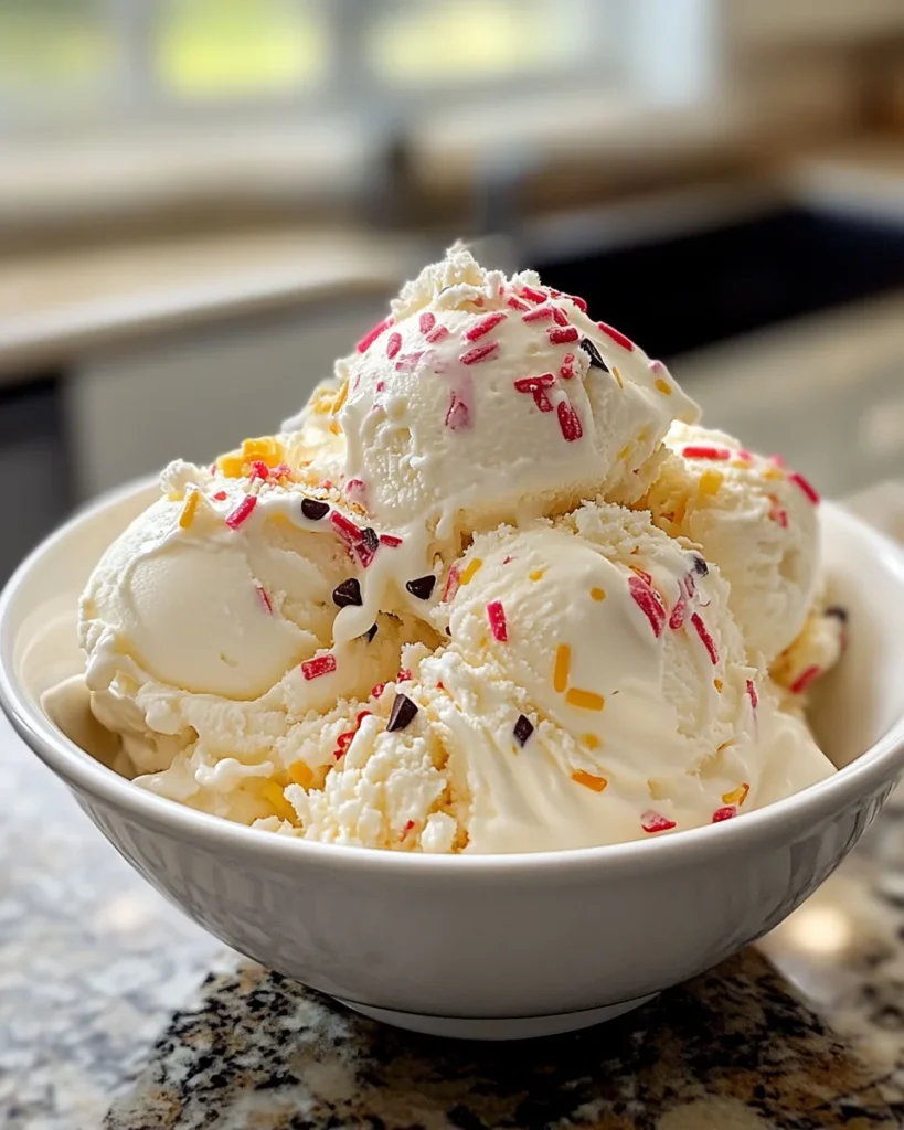 Memorial Day Homemade Ice Cream
