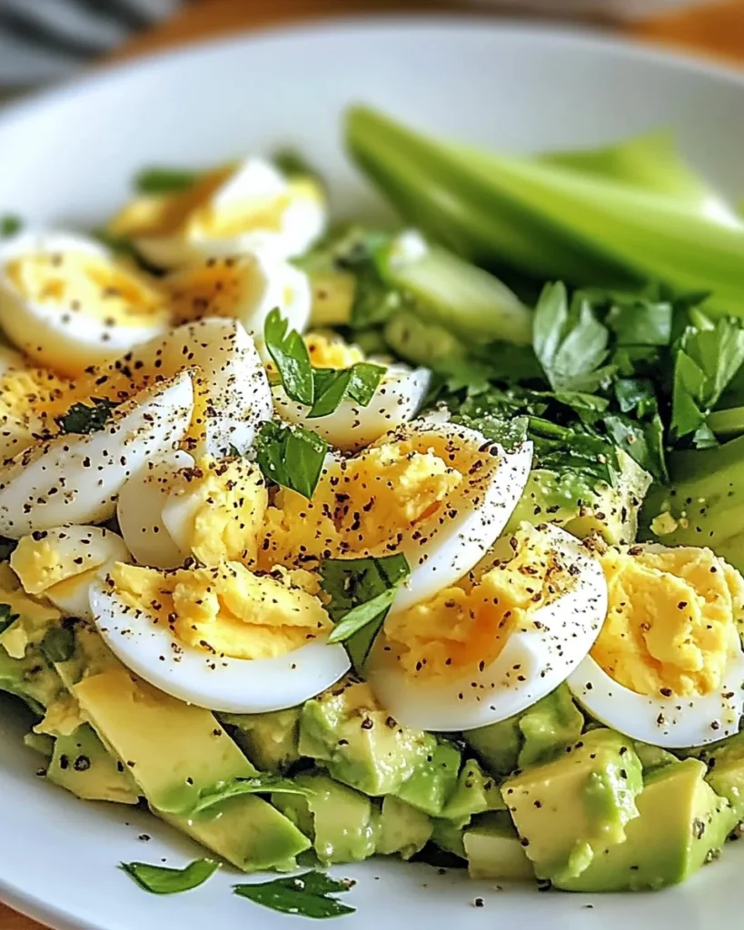 Keto Avocado Egg Salad