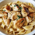 Chicken with Buttered Noodles