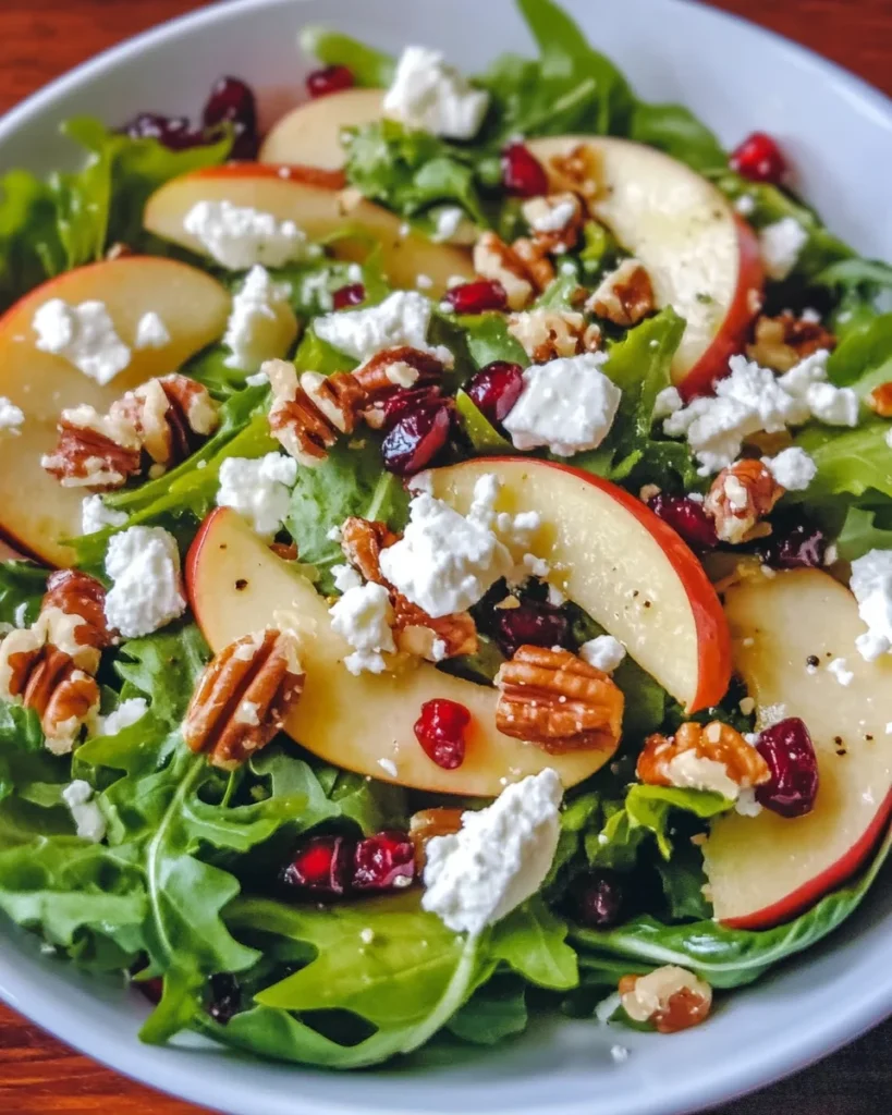 Honeycrisp Apple and Feta Salad