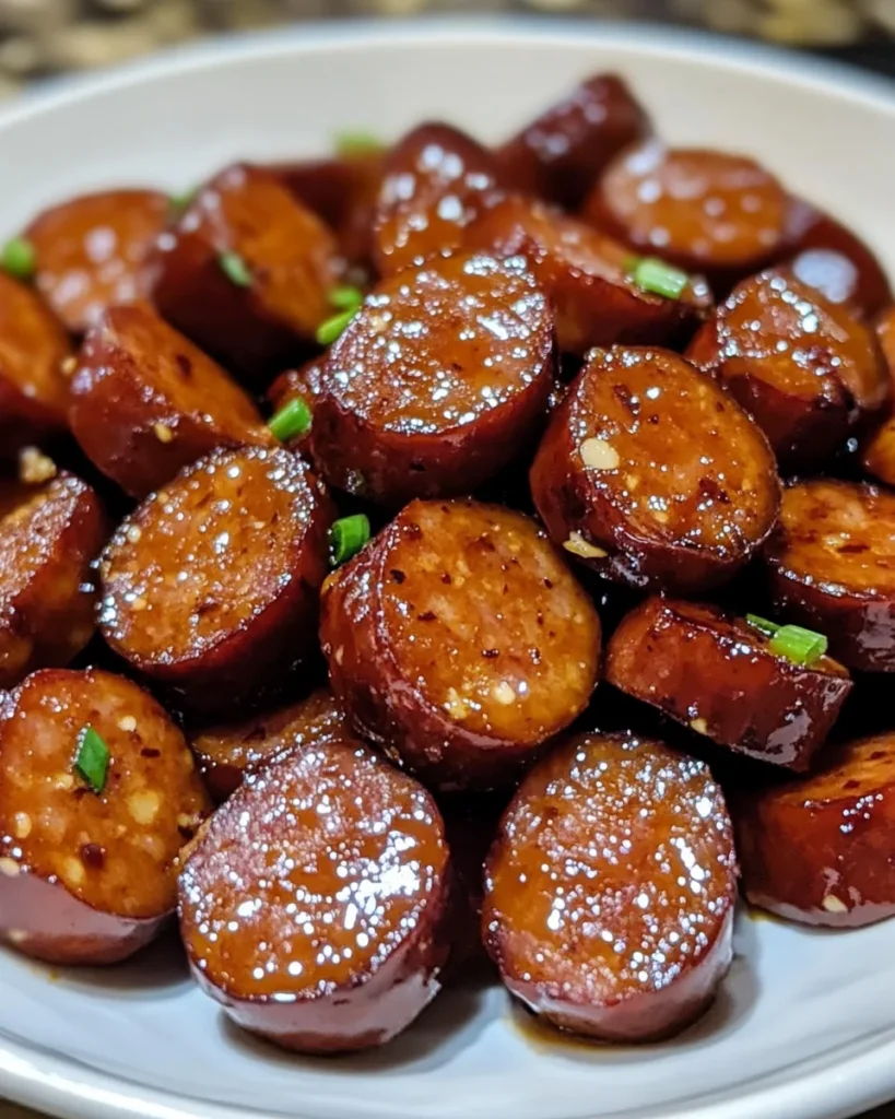 crock pot kielbasa bites