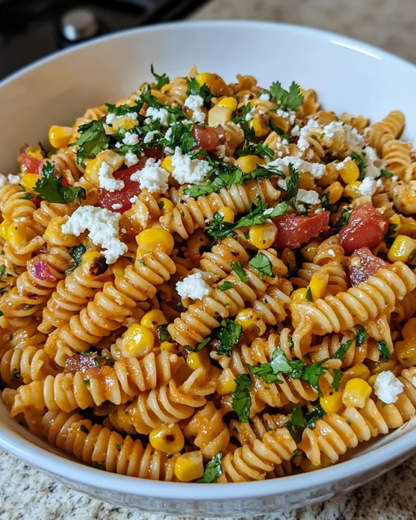 Mexican Street Corn Pasta Salad