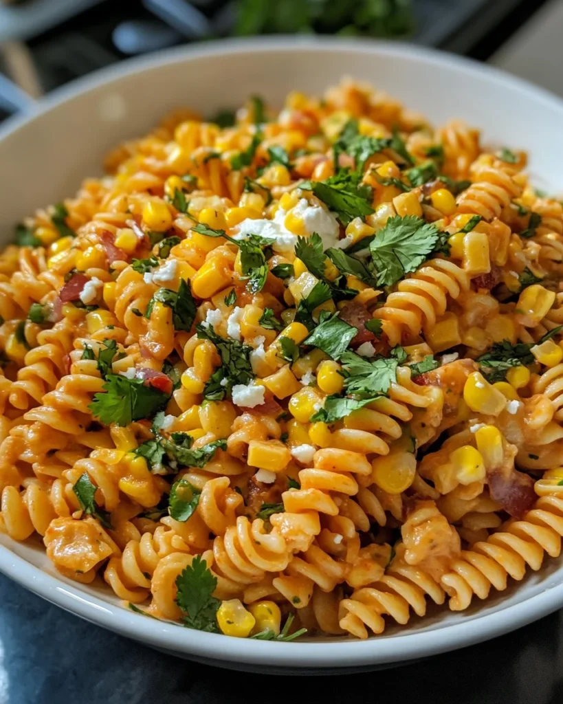 Mexican Street Corn Pasta Salad