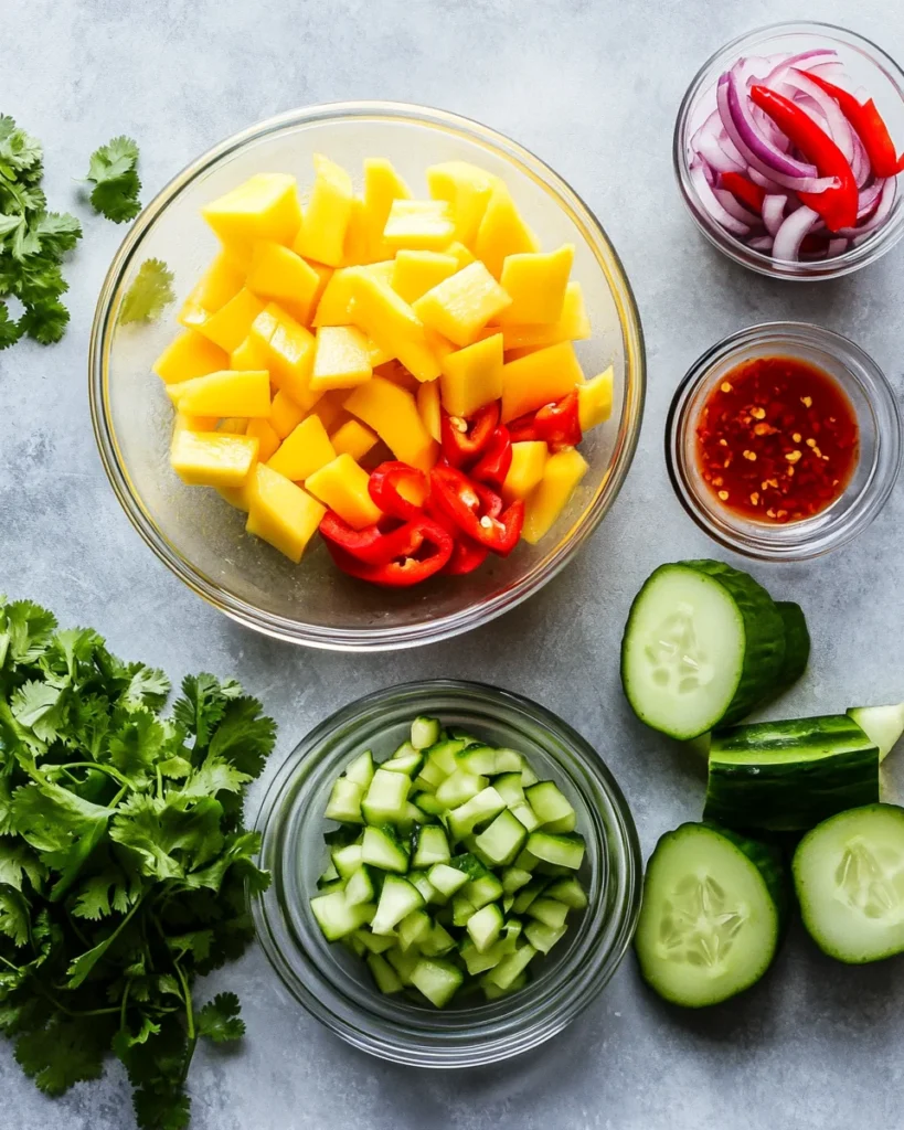 Thai Mango Salad – A Spicy & Sweet