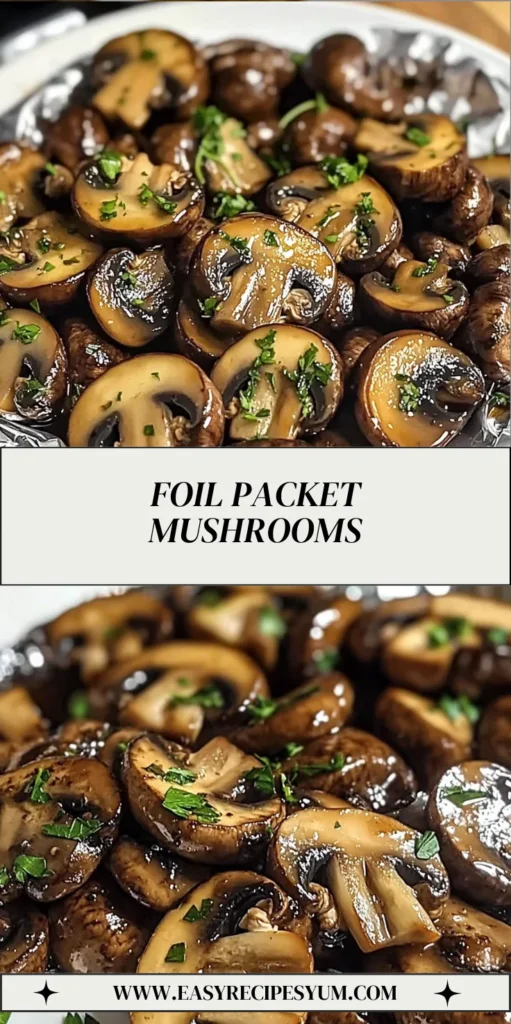 Foil Packet Mushrooms