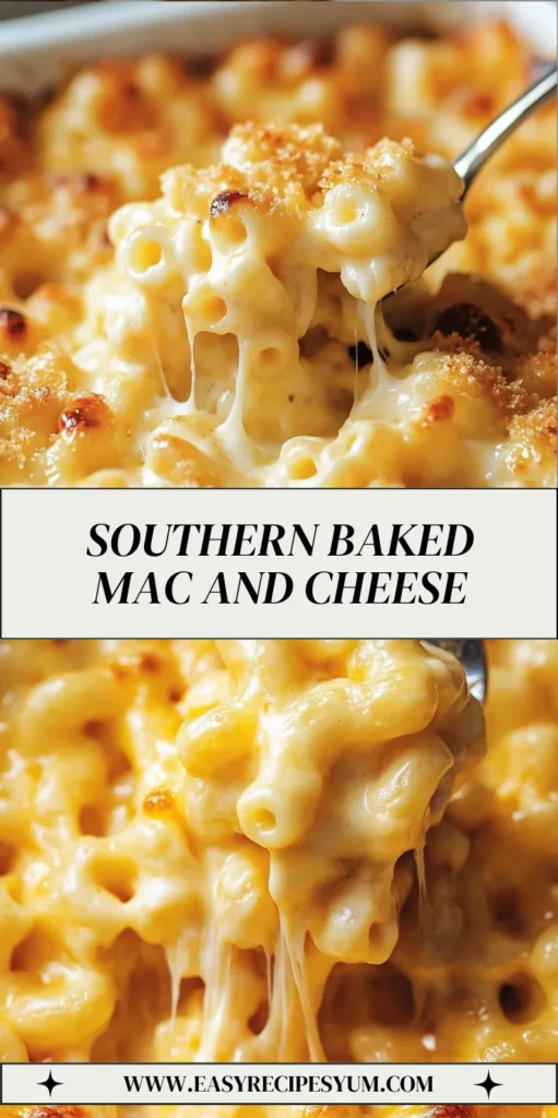 Southern Baked Mac and Cheese