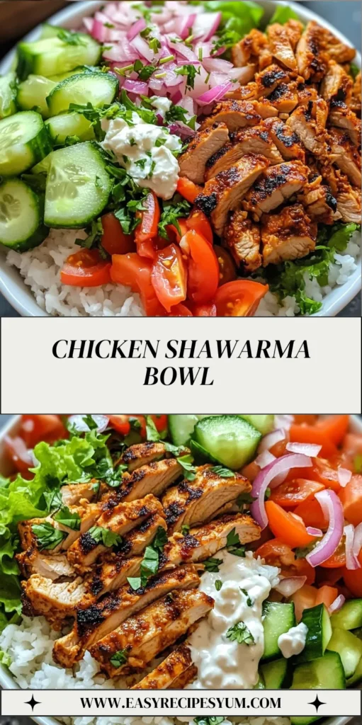Chicken Shawarma Bowl Recipe