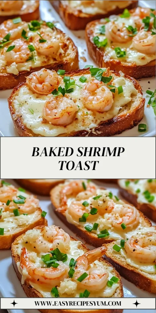 Baked Shrimp Toast