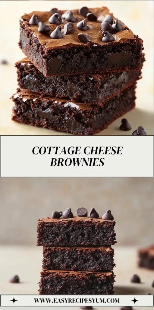 Cottage Cheese Brownies
