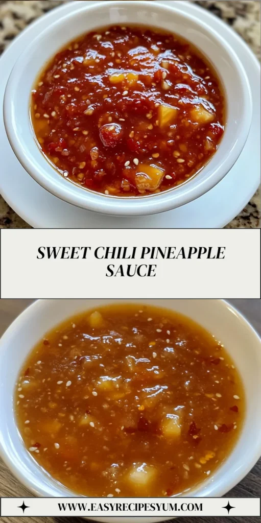 Sweet Chili Pineapple Sauce