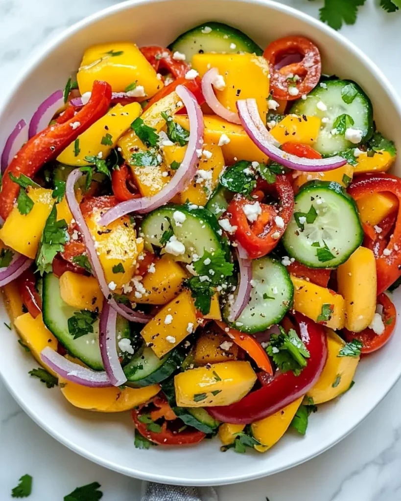 Thai Mango Salad – A Spicy & Sweet
