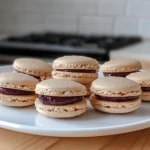 Blueberry Macaron