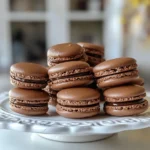 Chocolate Macarons