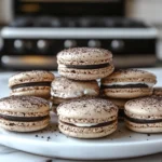 Cookies and Cream Macarons