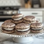 Cookies and Cream Macarons