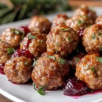 Cranberry Meatballs