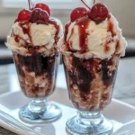 Frozen Cherry Cola Float Pops